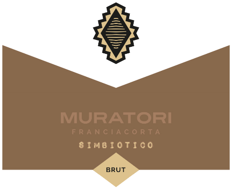 Etichetta del vino Franciacorta Simbiotico Brut