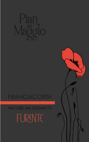 Etichetta del vino Franciacorta Furente Nature 2018