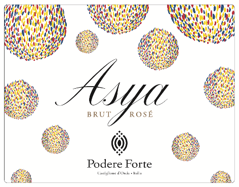 Etichetta del vino Asya Extra Brut 2014