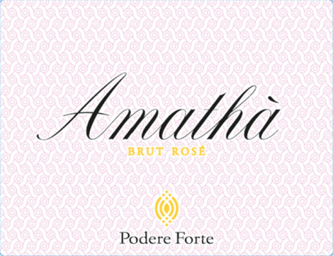 Etichetta del vino Amathà Rosé Brut 2019