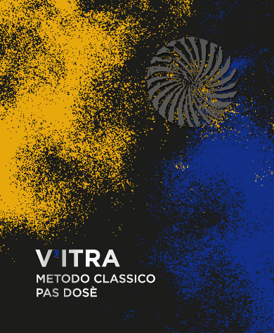 Etichetta del vino V’Itra Pas Dosé 2022