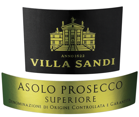 Etichetta del vino Asolo Prosecco Superiore Brut