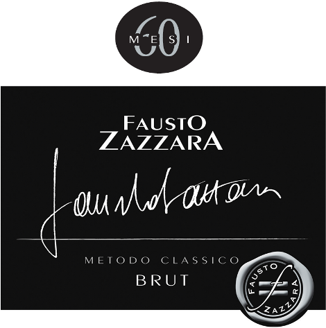Etichetta del vino 60 Mesi Brut