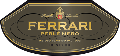 Etichetta del vino Trento Perlé Nero Extra Brut 2
