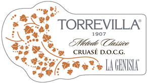 Etichetta del vino Oltrepò Pavese Metodo Classico Cruasé La Genisia Brut