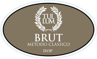 Etichetta del vino ﻿Tullum Brut