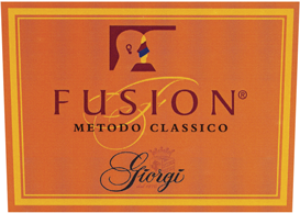 Etichetta del vino Fusion Brut