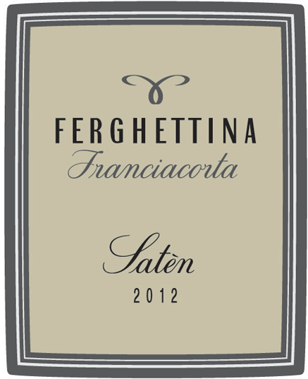 Etichetta del vino Franciacorta Satèn