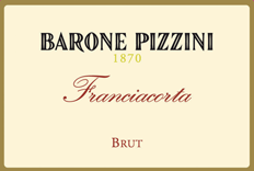 Etichetta del vino Franciacorta Brut