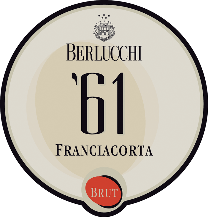 Etichetta del vino Franciacorta ’61 Brut