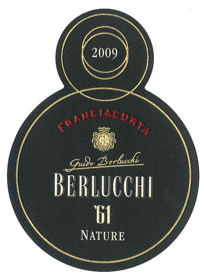 Etichetta del vino Franciacorta ’61 Rosé Brut