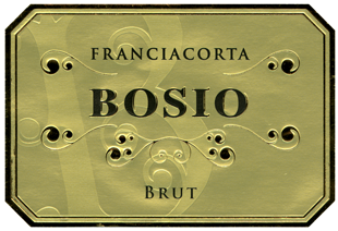 Etichetta del vino Franciacorta Brut