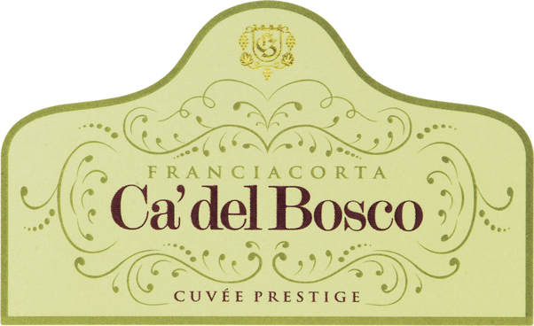 Etichetta del vino Franciacorta Cuvée Prestige Brut