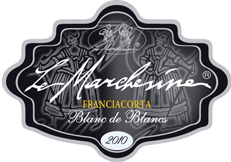 Etichetta del vino Franciacorta Blanc de Blancs Brut