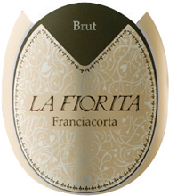 Etichetta del vino franciacorta brut