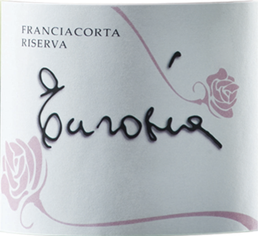 Etichetta del vino Franciacorta Riserva Eurosia Extra Brut