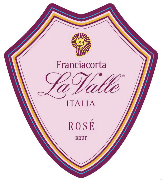 Etichetta del vino Franciacorta Rosé Brut 2013