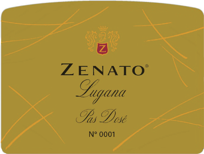 Etichetta del vino Lugana Pas Dosé 2007
