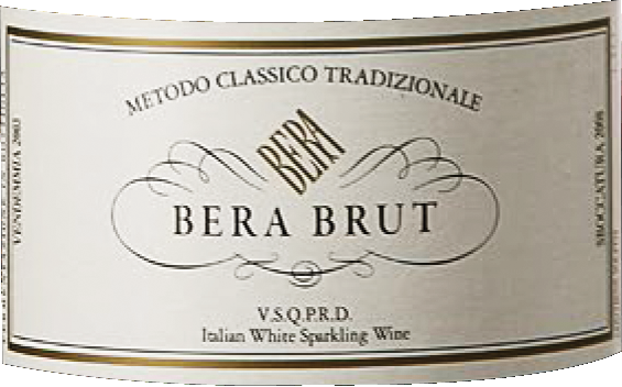 Etichetta del vino Alta Langa Bera Brut 2010