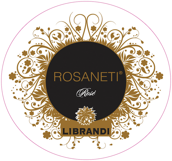 Etichetta del vino Rosaneti Rosé Brut