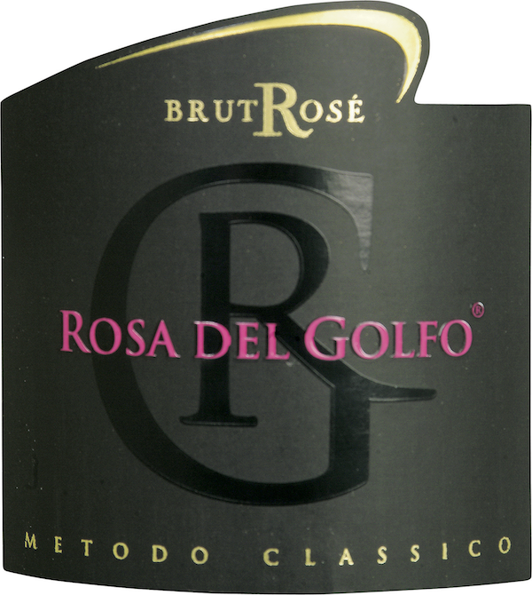 Etichetta del vino Rosé Brut