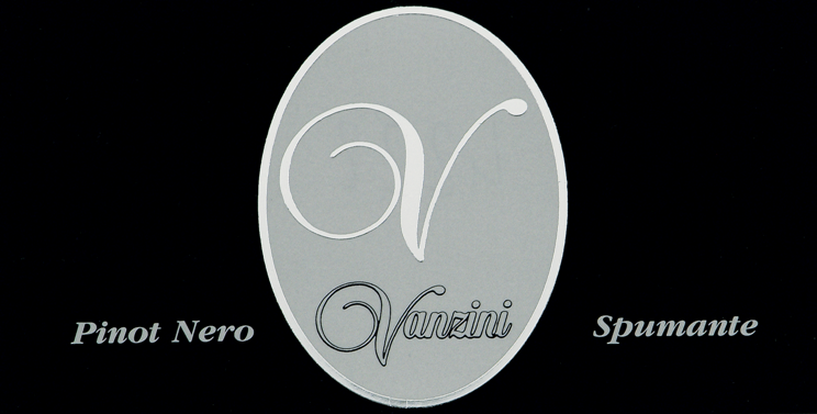 Etichetta del vino Pinot Nero Extra Dry