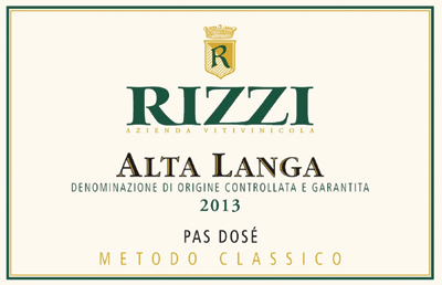 Etichetta del vino Alta Langa Pas Dosé 2013