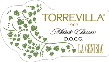 Etichetta del vino Oltrepò Pavese Metodo Classico Pinot Nero Riserva 110 La Genisia Brut Nature 2014