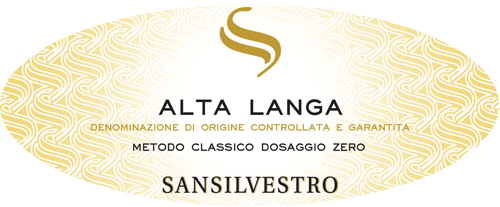 Etichetta del vino Alta Langa Dosaggio Zero 2014