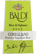 Etichetta del vino Conegliano Prosecco Superiore Rive di Ogliano Brut 2018