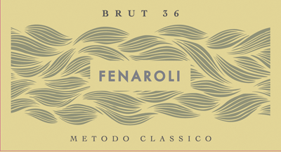 Etichetta del vino Fenaroli Pecorino 36 Brut 2015