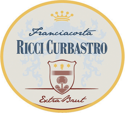 Etichetta del vino Franciacorta Extra Brut 2015