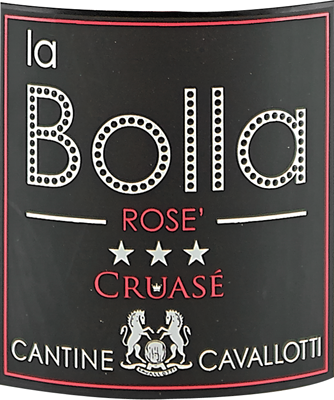 Etichetta del vino Oltrepò Pavese Metodo Classico Cruasé La Bolla Brut 2015