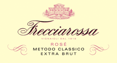 Etichetta del vino 100 Anni Rosé Extra Brut 2018