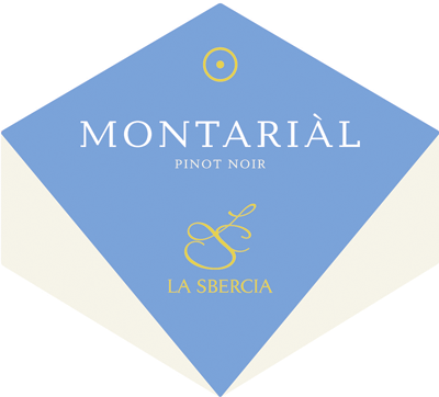 Etichetta del vino Montariàl Pinot Noir Brut 2018