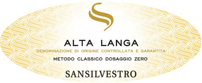 Etichetta del vino Alta Langa Dosaggio Zero 2015