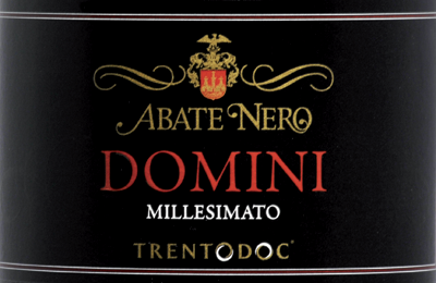 Etichetta del vino Trento Domini Brut 2013
