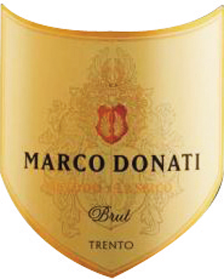 Etichetta del vino Trento Brut