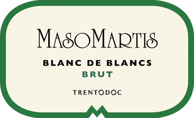 Etichetta del vino Trento Blanc de Blancs Brut
