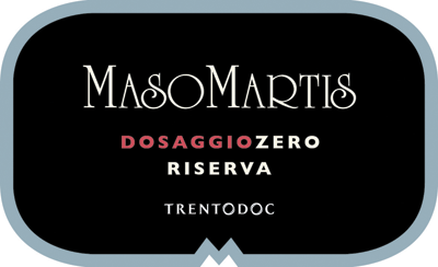 Etichetta del vino Trento Riserva Dosaggio Zero 2016