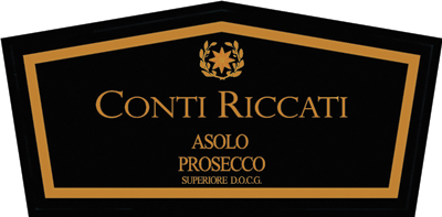 Etichetta del vino Asolo Prosecco Superiore Extra Brut
