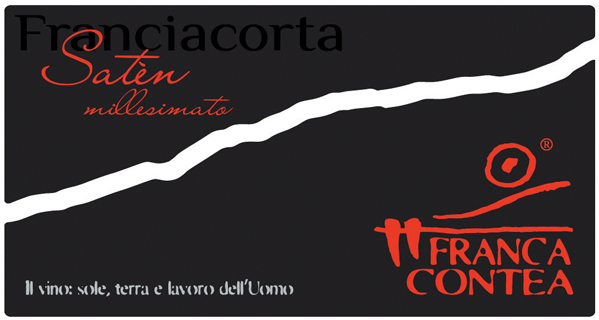 Etichetta del vino Franciacorta Satèn 2016
