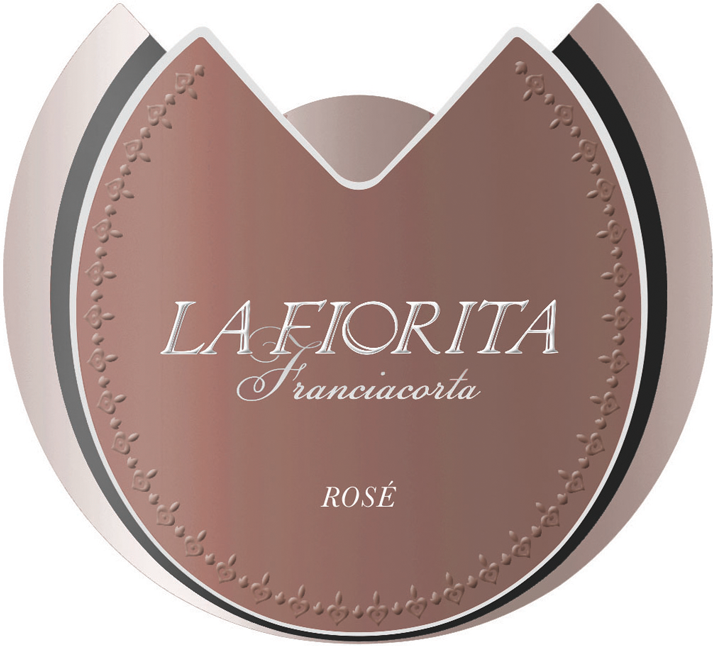 Etichetta del vino Franciacorta Rosé Brut