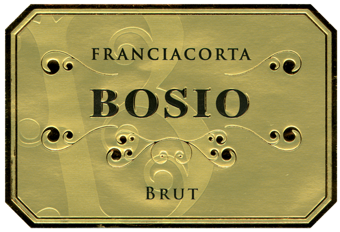 Etichetta del vino Franciacorta Brut