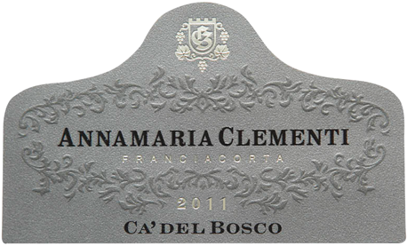 Etichetta del vino Franciacorta Riserva Cuvée Annamaria Clementi Dosage Zéro 2011