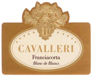 Etichetta del vino Franciacorta Blanc de Blancs Brut