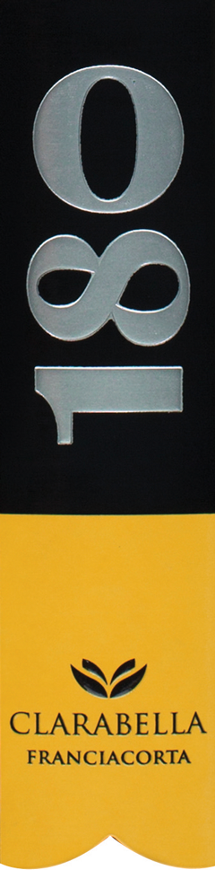 Etichetta del vino Franciacorta 180 Dosaggio Zero 2014