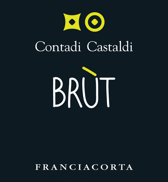 Etichetta del vino Franciacorta Brut