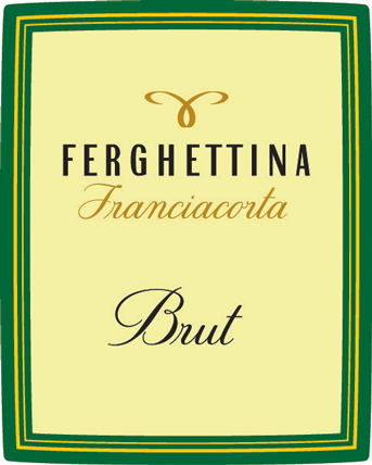Etichetta del vino Franciacorta Brut