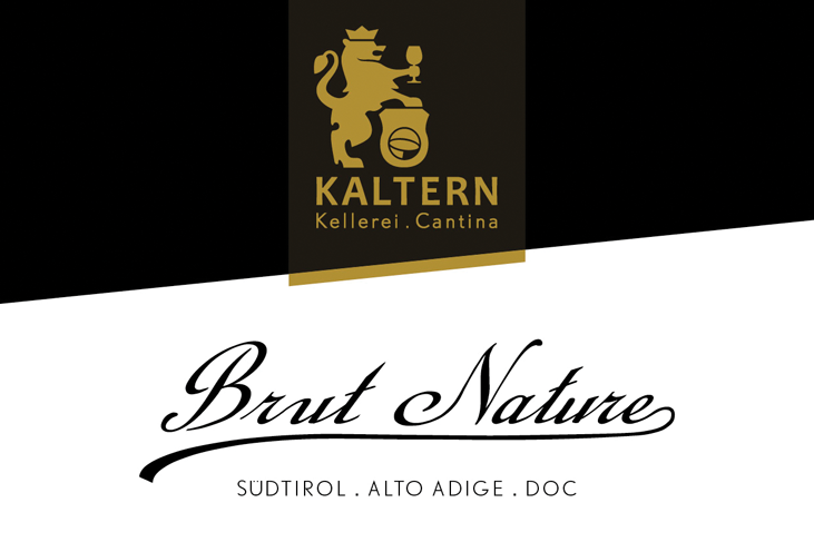 Etichetta del vino Alto Adige Brut Nature 2016